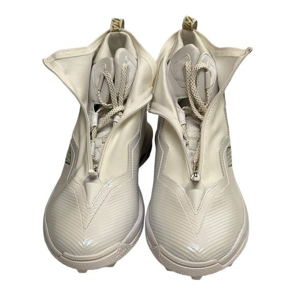 Adidas Nasty Torsion Lineman Football Cleats Men\'s White & Gold Size 14 HP8822 main image 9